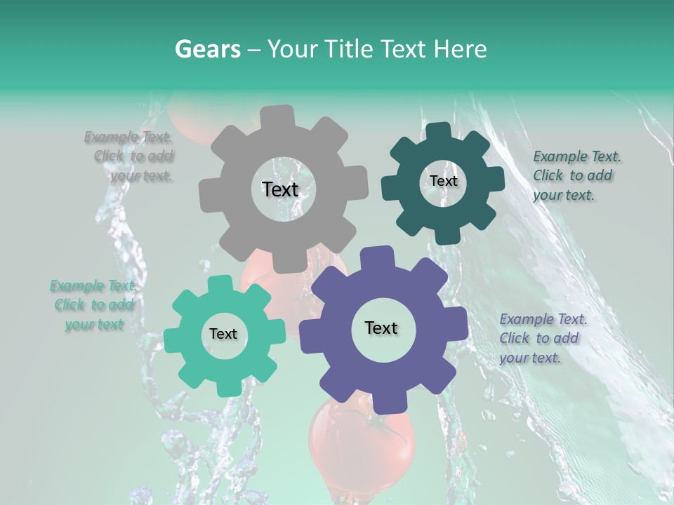 Food Red Juicy PowerPoint Template