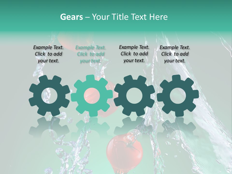 Food Red Juicy PowerPoint Template