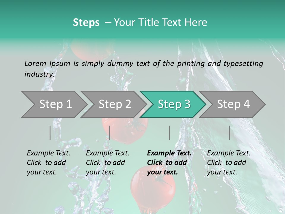 Food Red Juicy PowerPoint Template