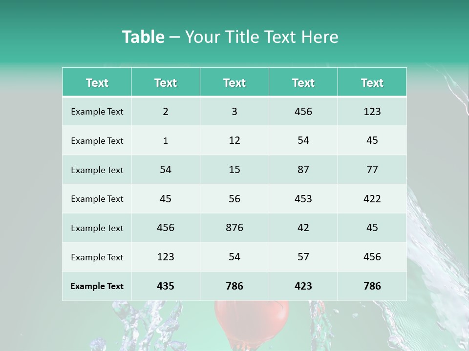 Food Red Juicy PowerPoint Template