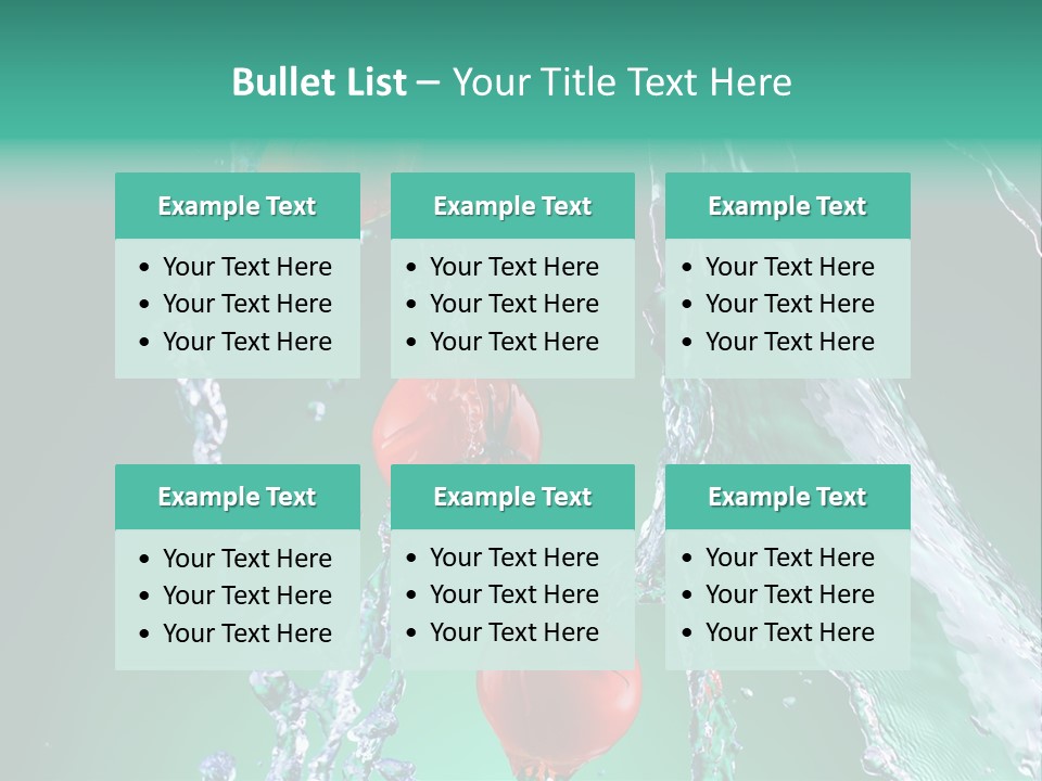 Food Red Juicy PowerPoint Template