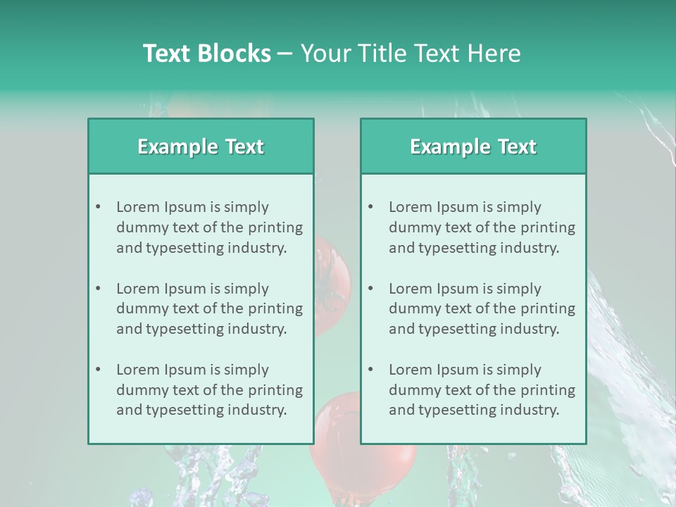 Food Red Juicy PowerPoint Template