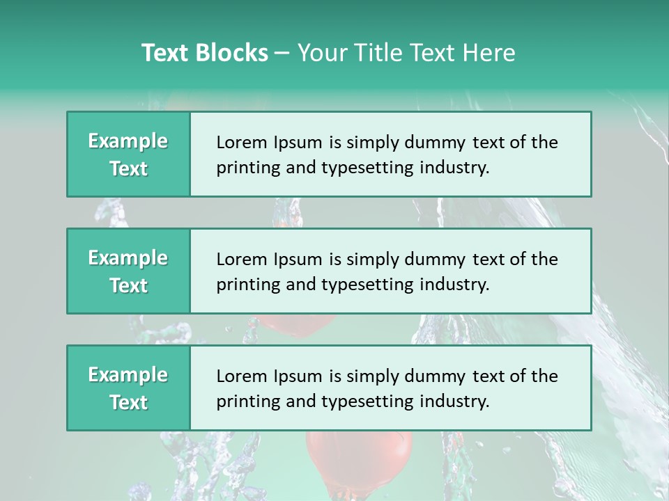 Food Red Juicy PowerPoint Template