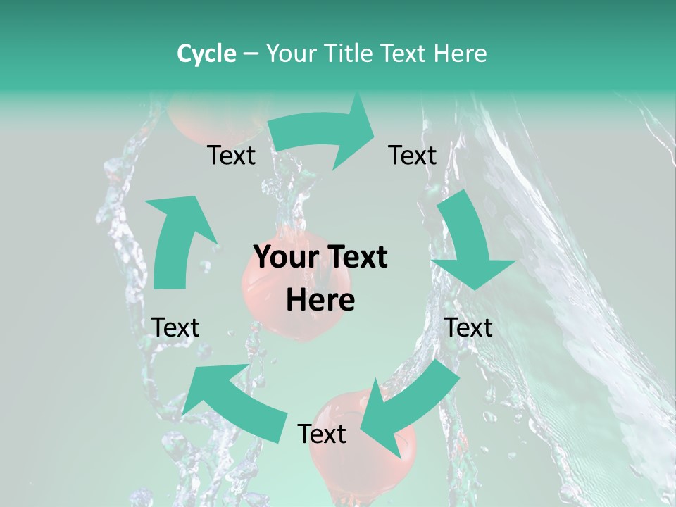 Food Red Juicy PowerPoint Template