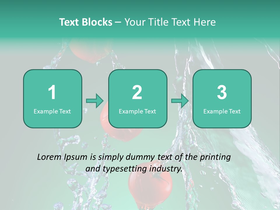 Food Red Juicy PowerPoint Template