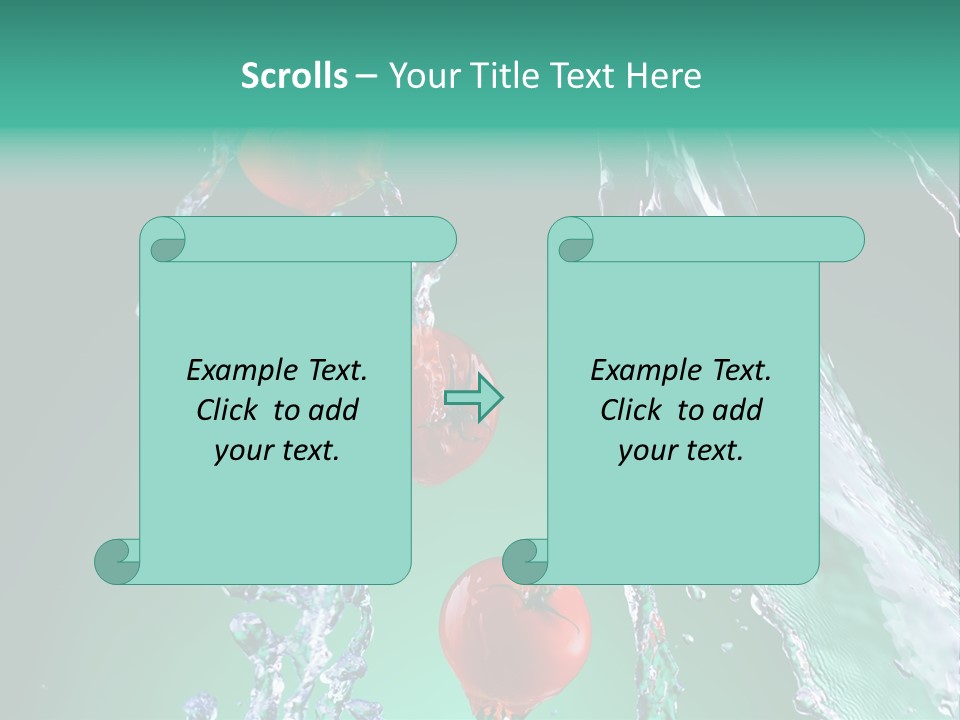 Food Red Juicy PowerPoint Template