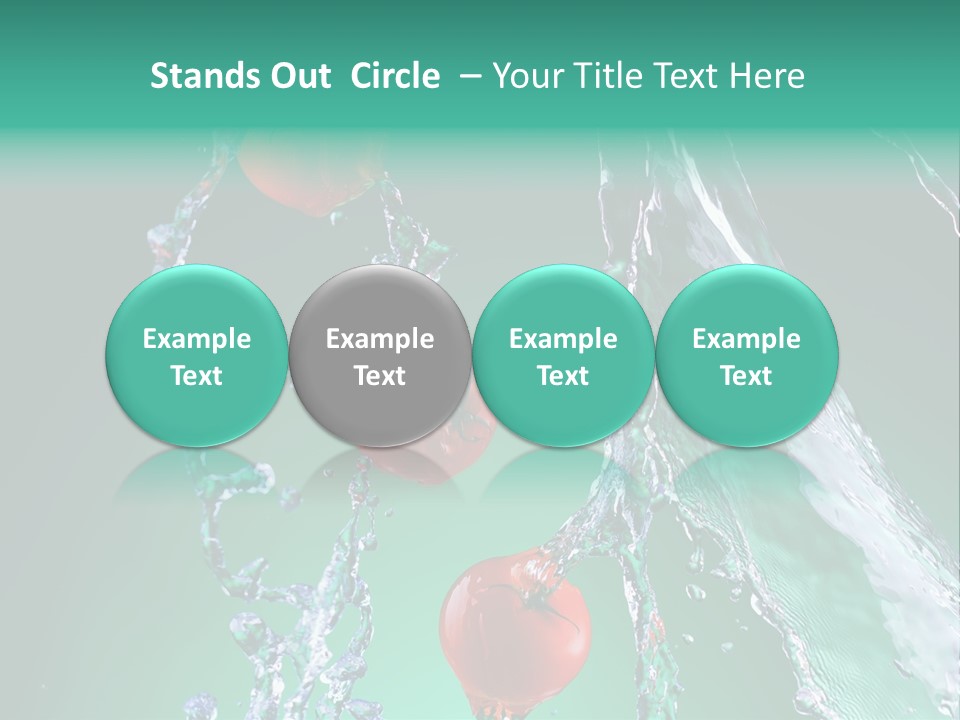 Food Red Juicy PowerPoint Template