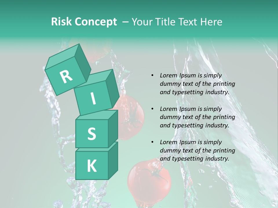 Food Red Juicy PowerPoint Template