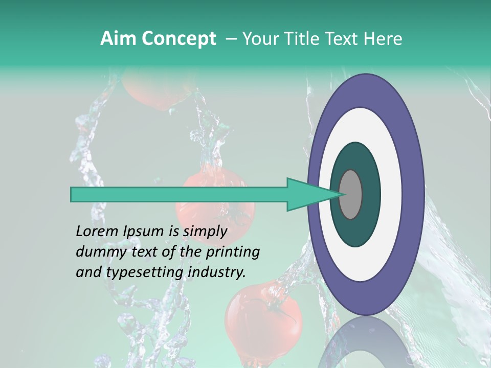 Food Red Juicy PowerPoint Template