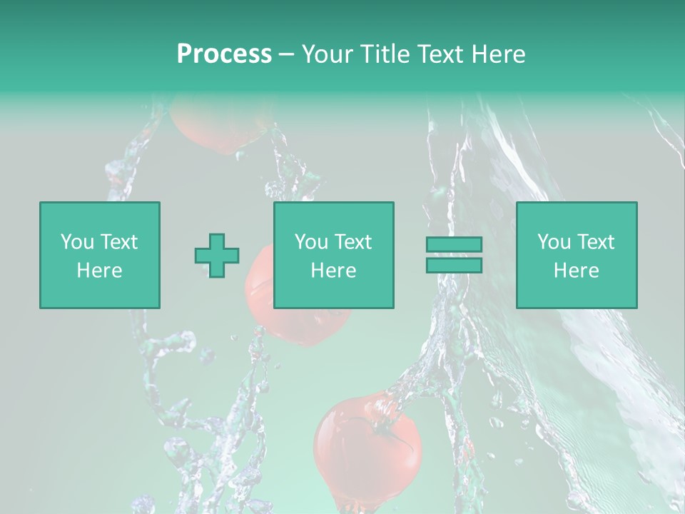 Food Red Juicy PowerPoint Template