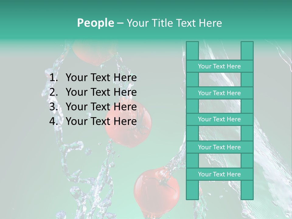 Food Red Juicy PowerPoint Template