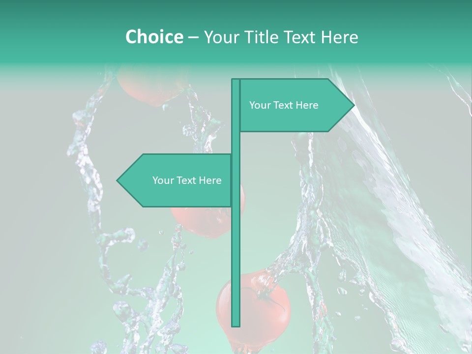 Food Red Juicy PowerPoint Template