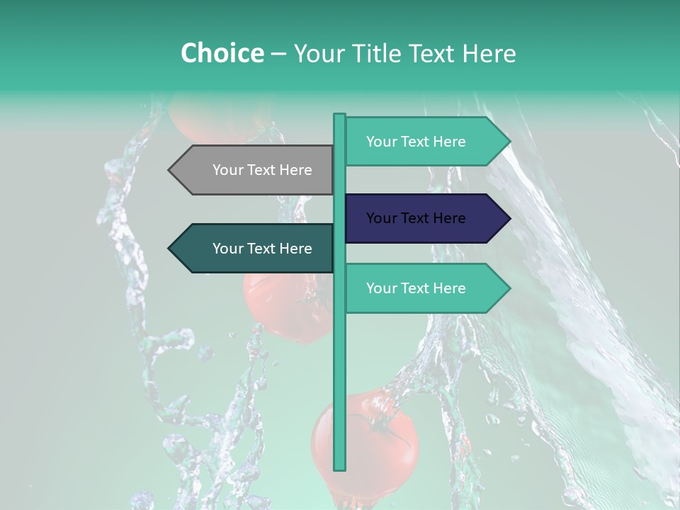 Food Red Juicy PowerPoint Template