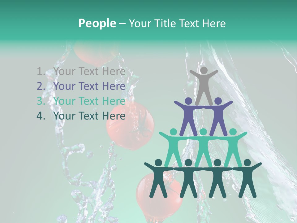 Food Red Juicy PowerPoint Template