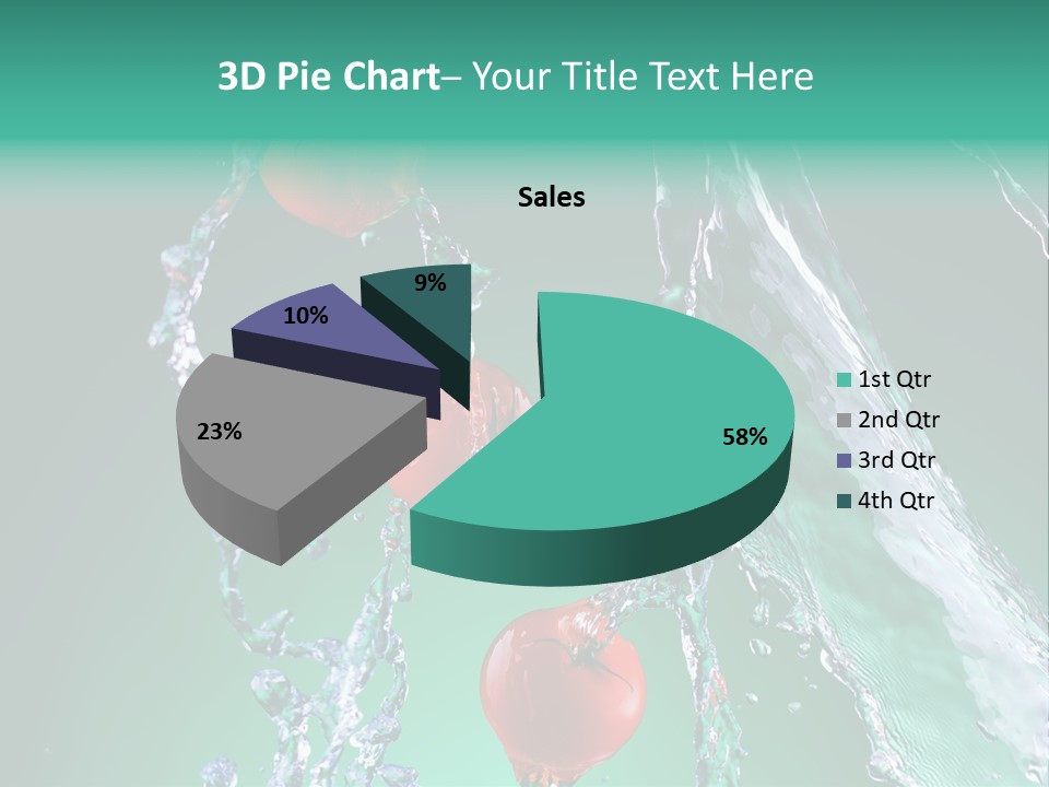 Food Red Juicy PowerPoint Template
