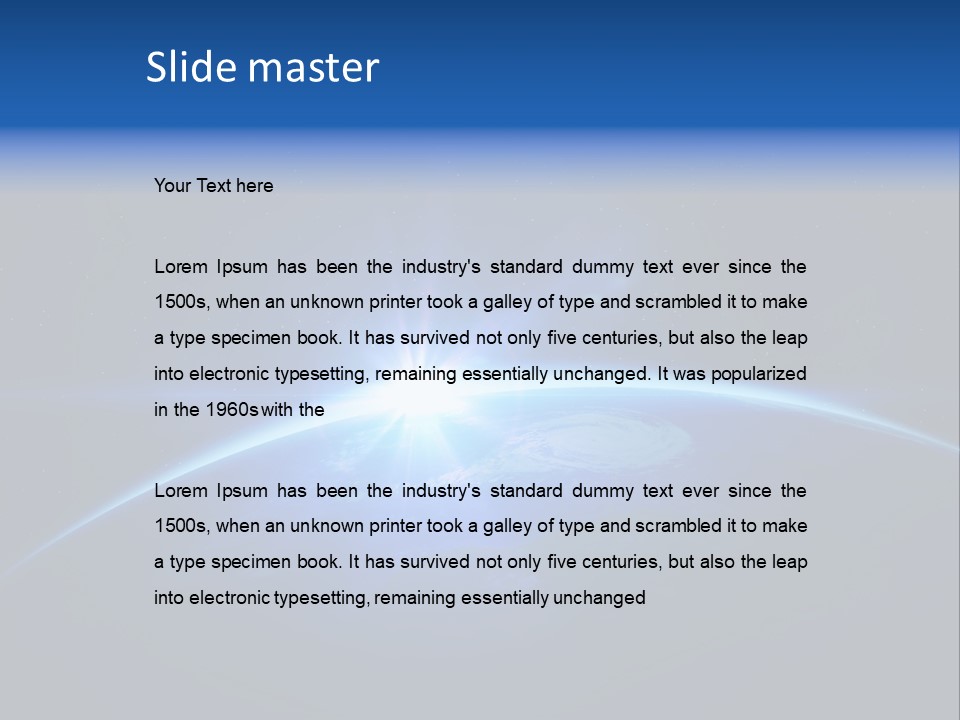 Using Closeup Perception PowerPoint Template