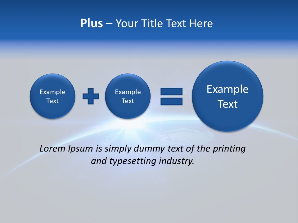 Using Closeup Perception PowerPoint Template