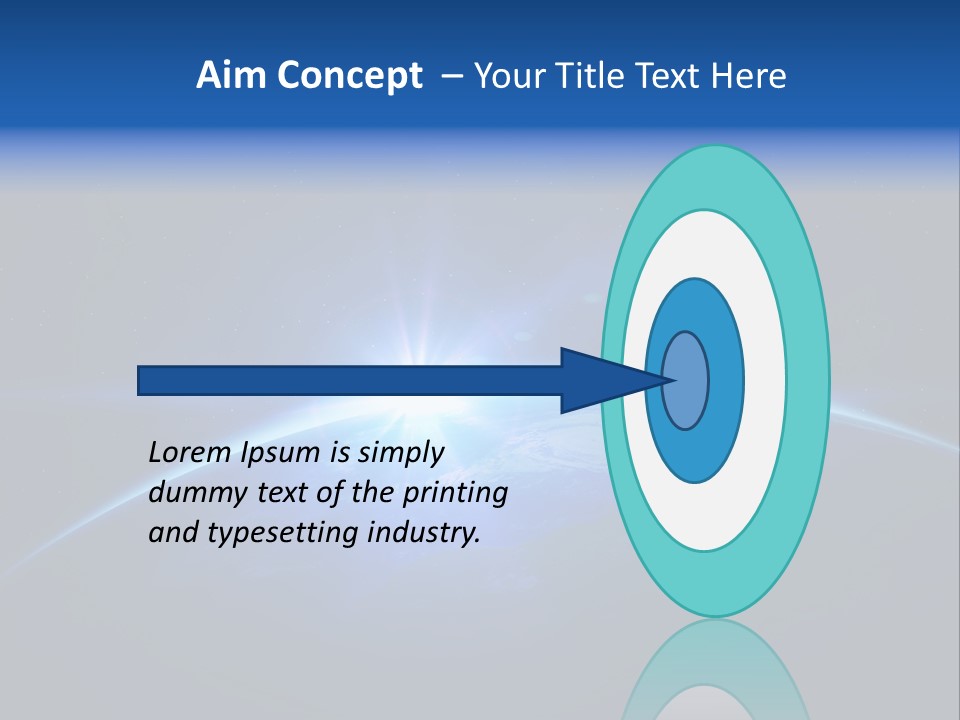 Using Closeup Perception PowerPoint Template
