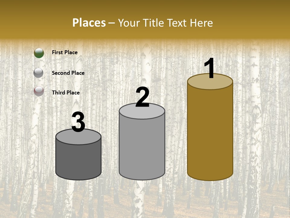 Branch Landscape Still PowerPoint Template
