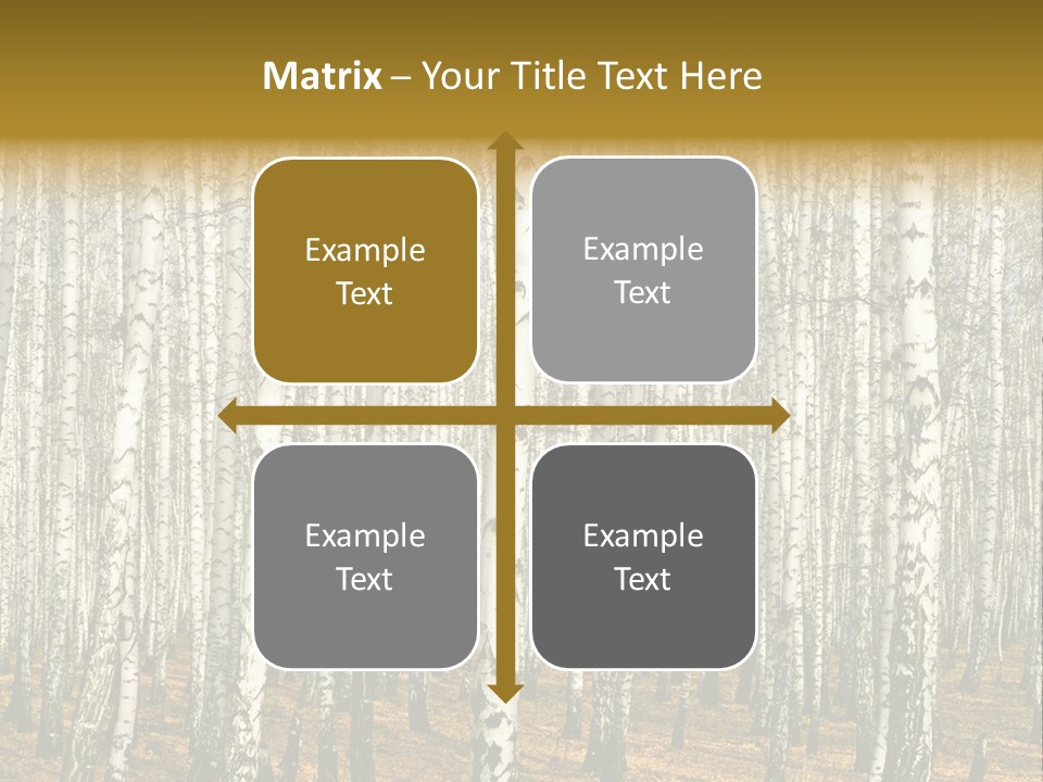 Branch Landscape Still PowerPoint Template