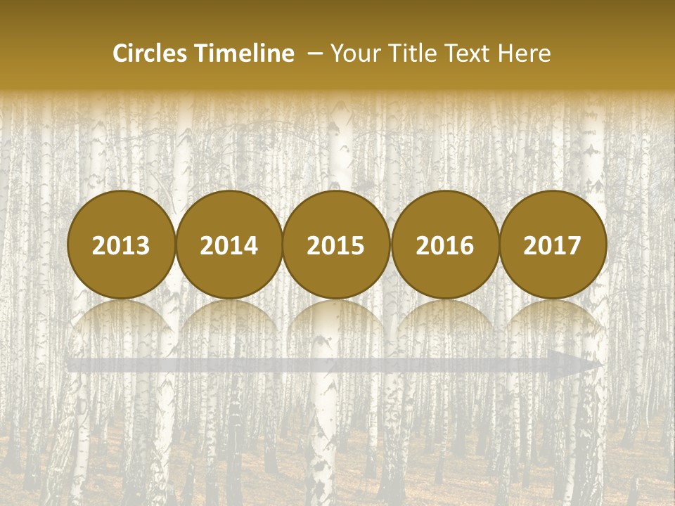 Branch Landscape Still PowerPoint Template