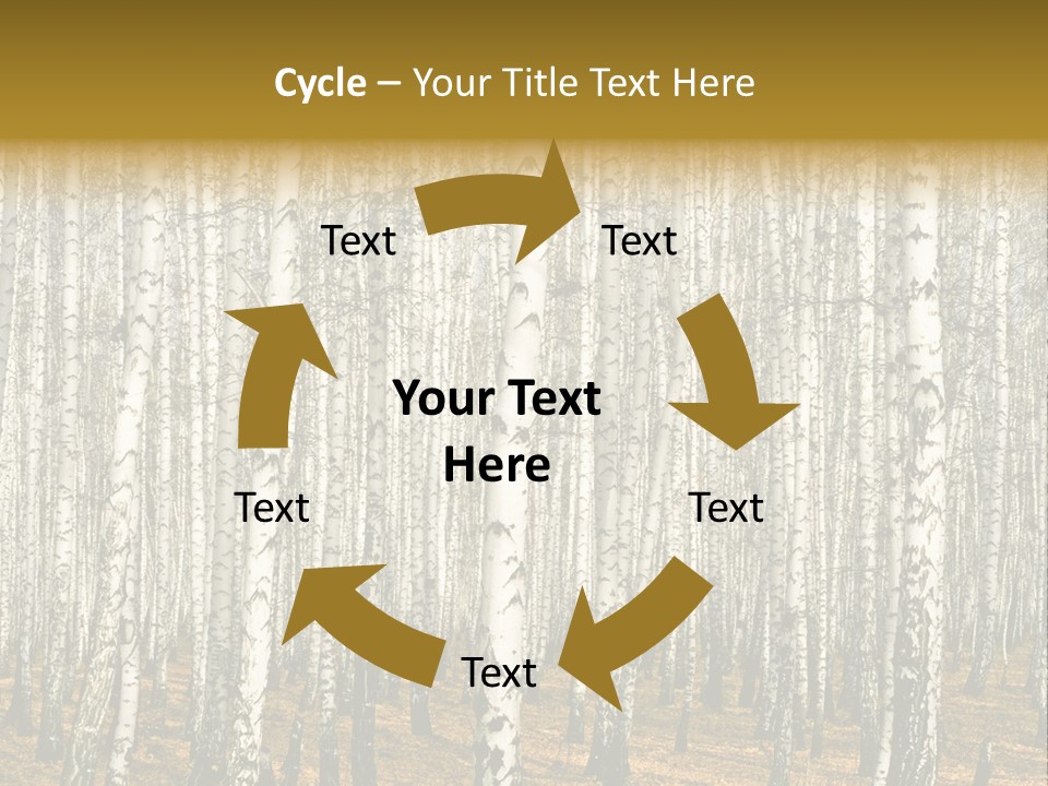 Branch Landscape Still PowerPoint Template
