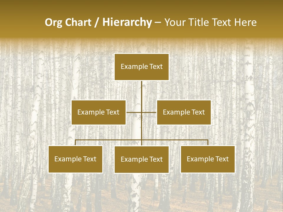 Branch Landscape Still PowerPoint Template
