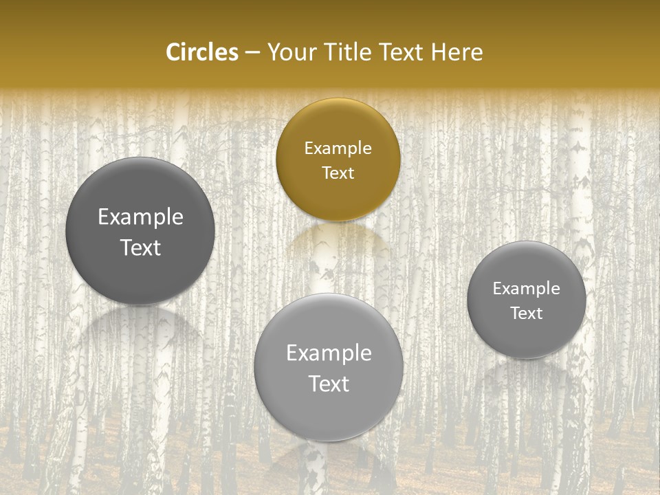 Branch Landscape Still PowerPoint Template