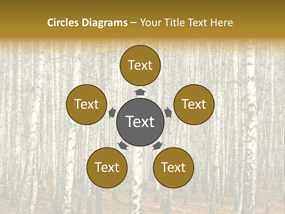 Branch Landscape Still PowerPoint Template