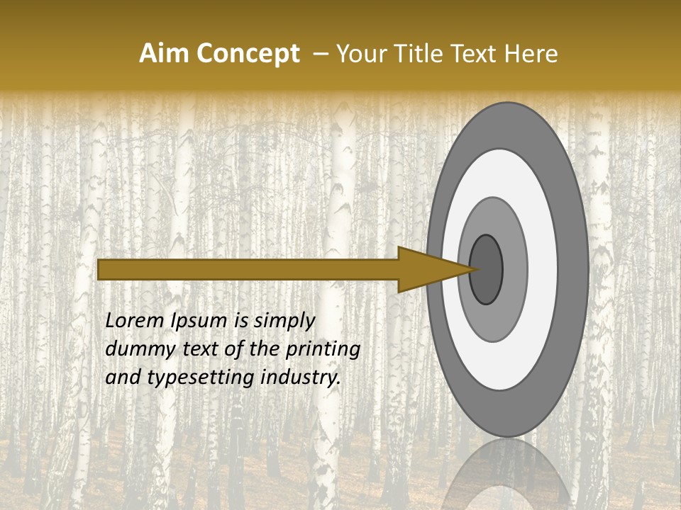 Branch Landscape Still PowerPoint Template