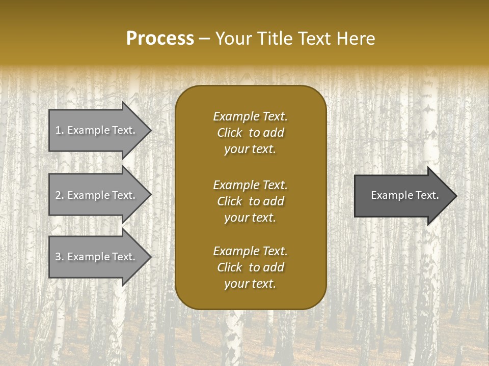 Branch Landscape Still PowerPoint Template