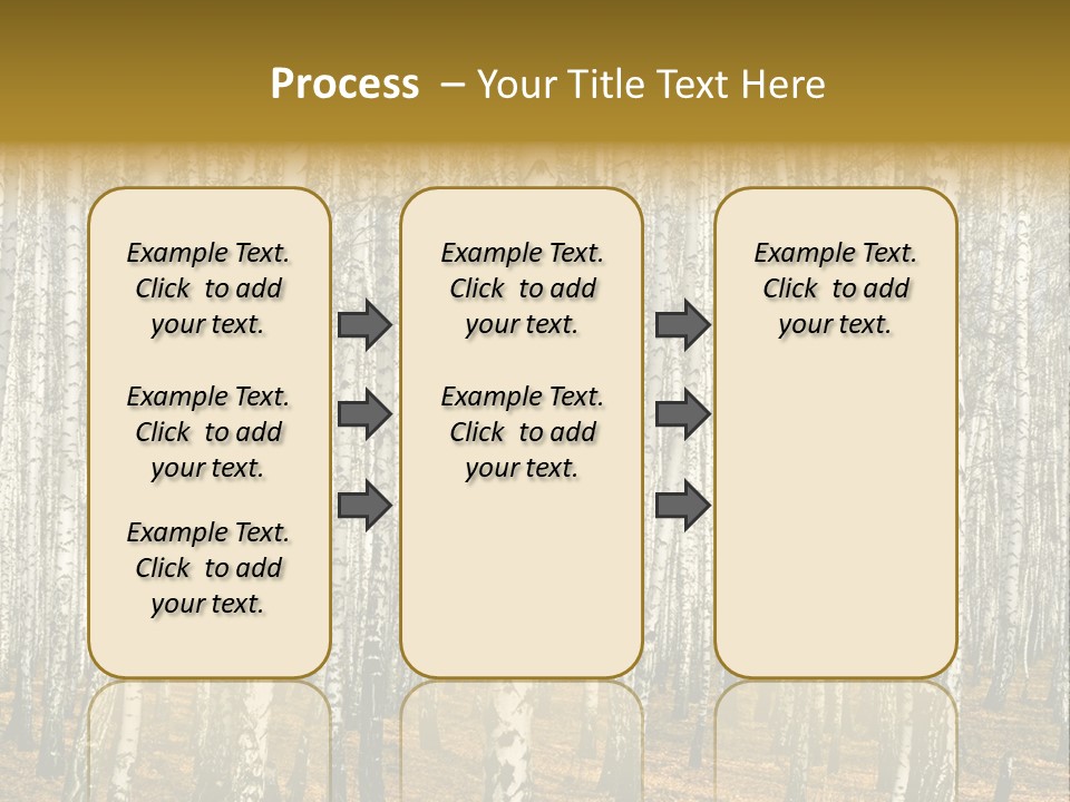 Branch Landscape Still PowerPoint Template