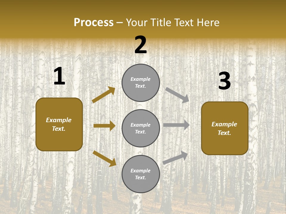 Branch Landscape Still PowerPoint Template