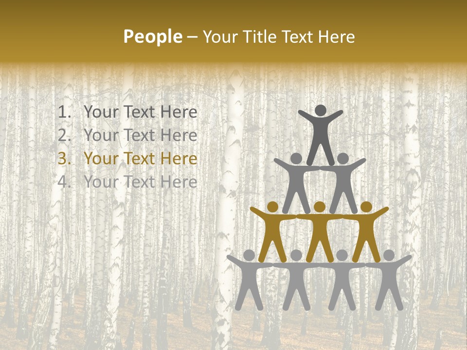 Branch Landscape Still PowerPoint Template