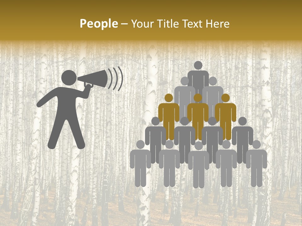 Branch Landscape Still PowerPoint Template