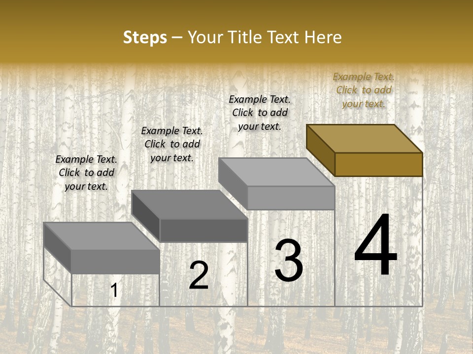 Branch Landscape Still PowerPoint Template