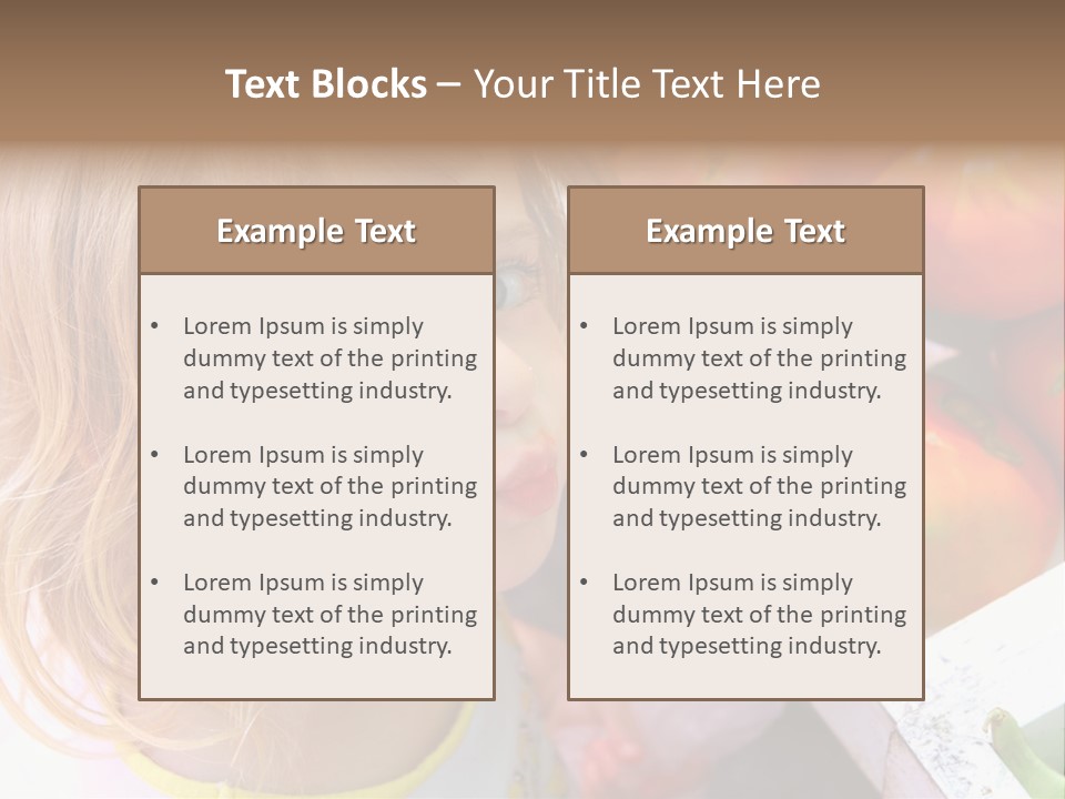 Expression Healthy Vitamin PowerPoint Template