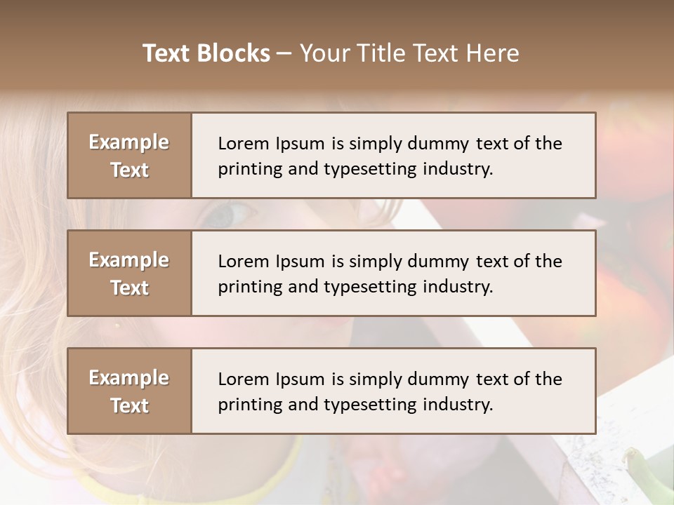 Expression Healthy Vitamin PowerPoint Template