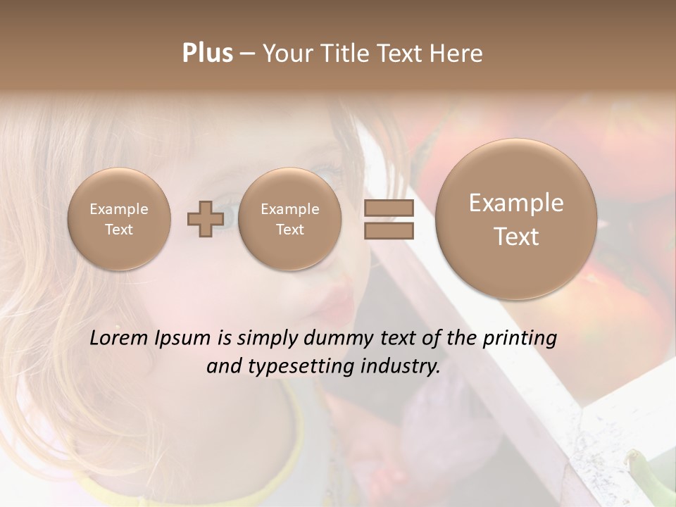 Expression Healthy Vitamin PowerPoint Template