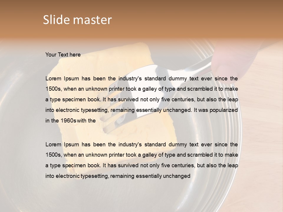 Yellow Food Fresh PowerPoint Template