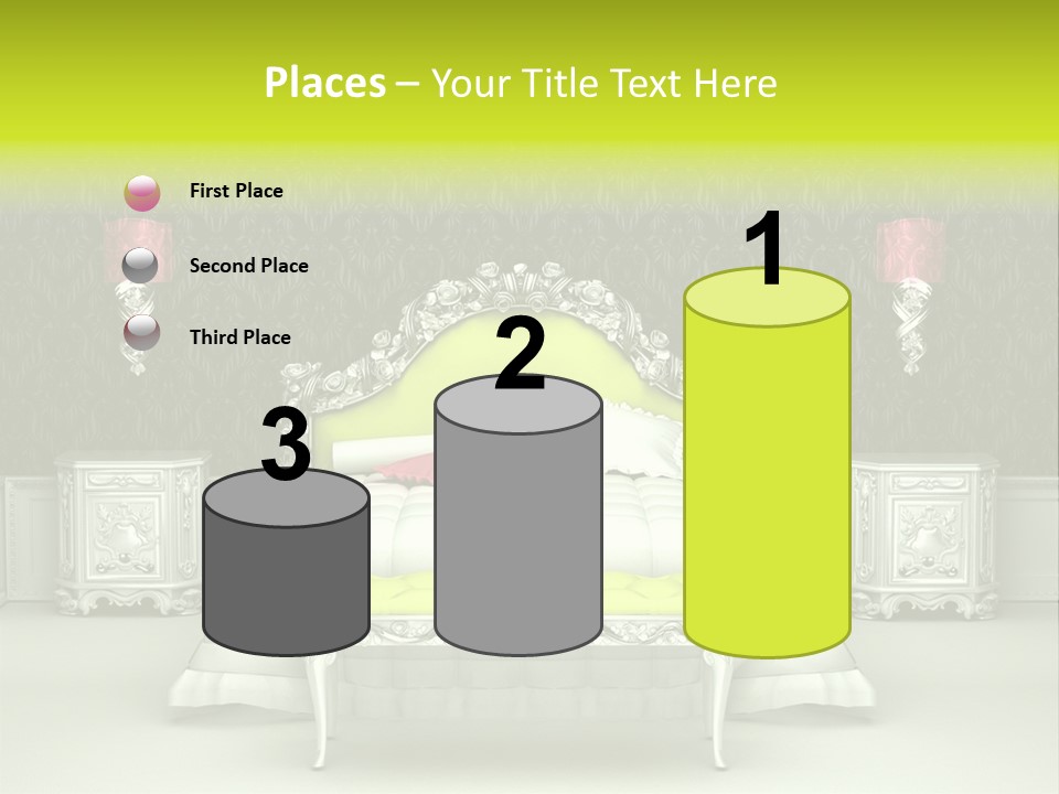 Cushion Pillow Fashionable PowerPoint Template