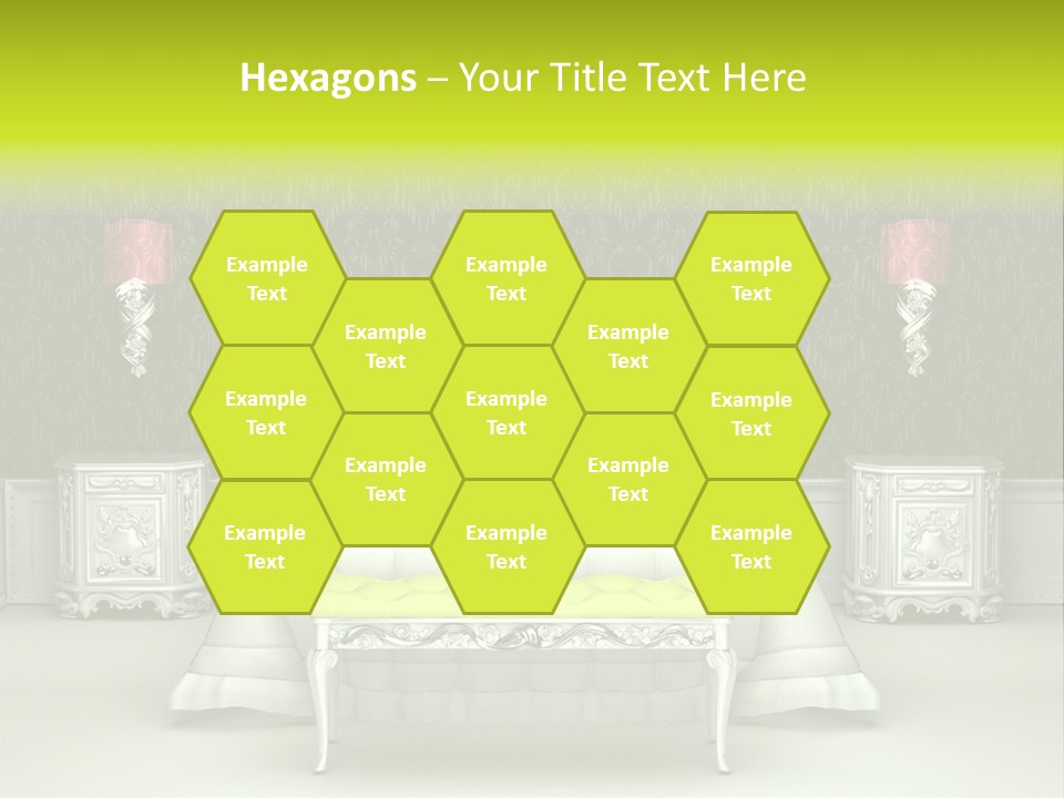 Cushion Pillow Fashionable PowerPoint Template