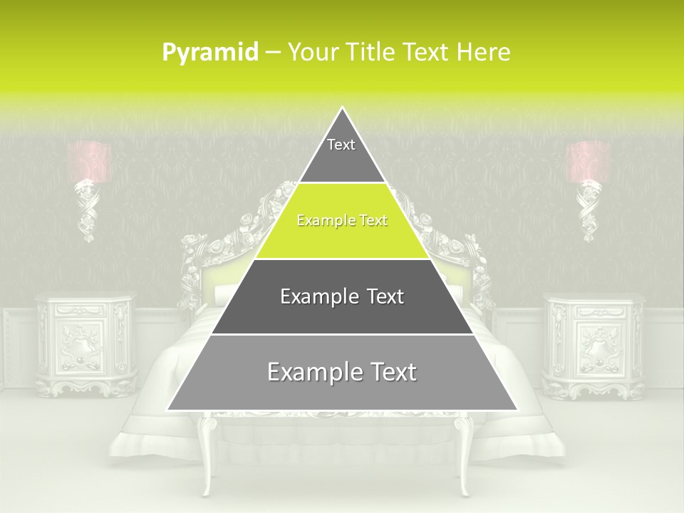 Cushion Pillow Fashionable PowerPoint Template