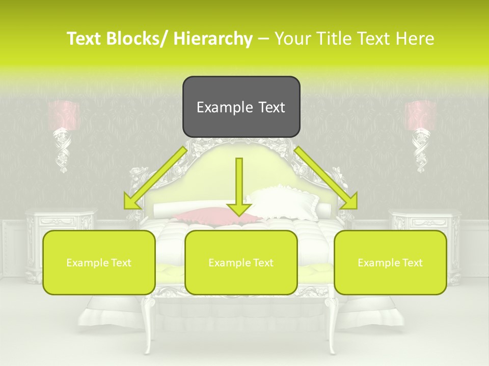 Cushion Pillow Fashionable PowerPoint Template