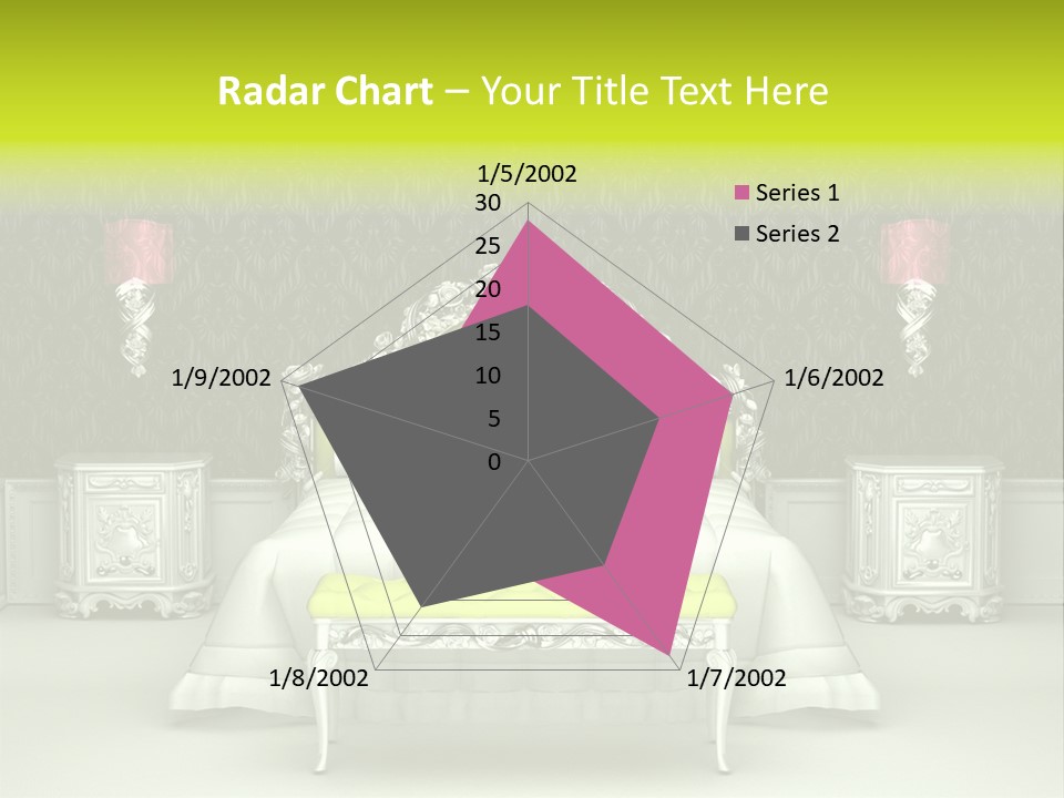 Cushion Pillow Fashionable PowerPoint Template