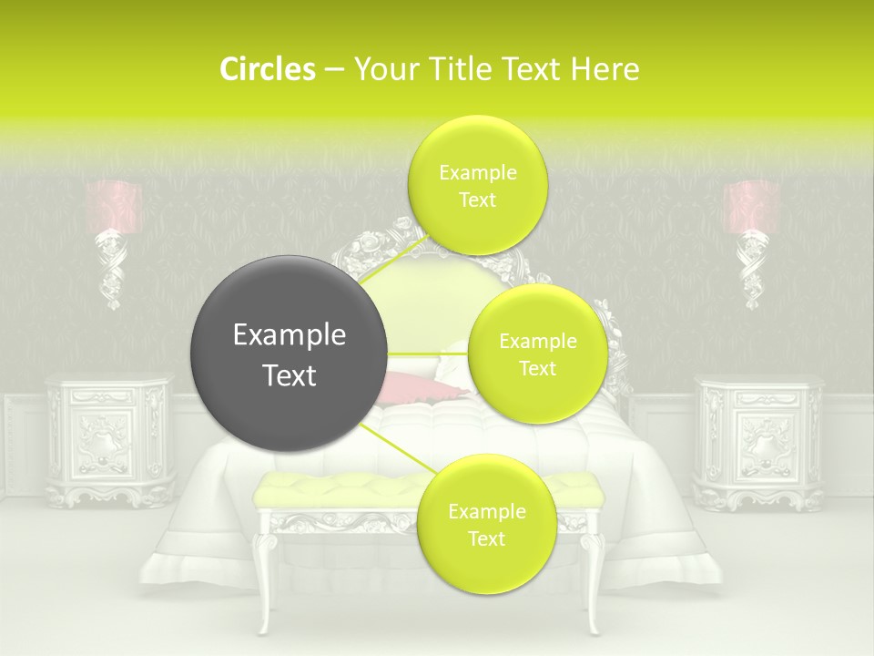 Cushion Pillow Fashionable PowerPoint Template