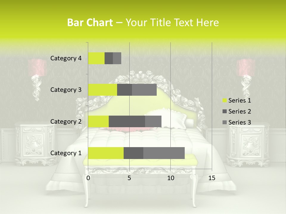 Cushion Pillow Fashionable PowerPoint Template