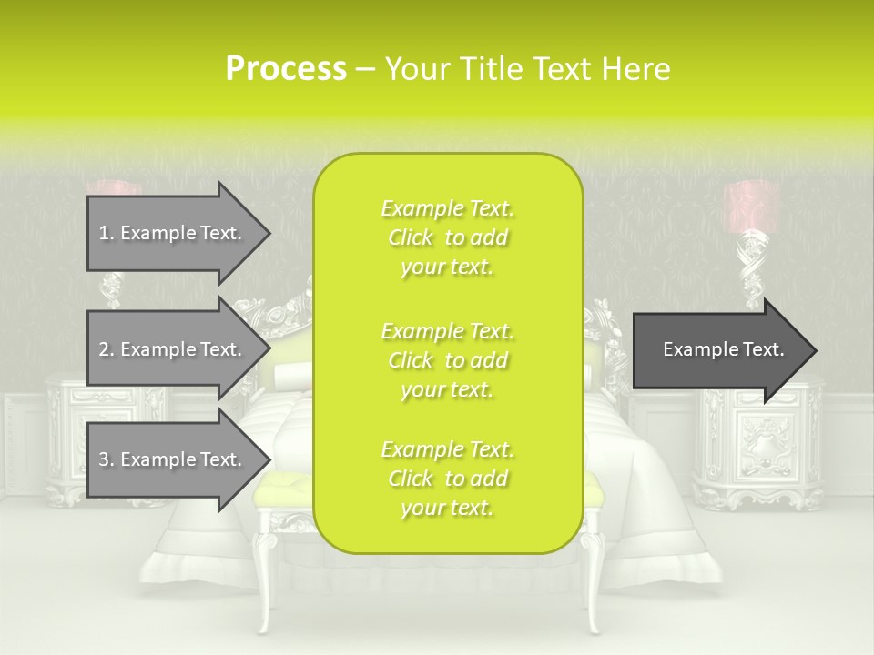 Cushion Pillow Fashionable PowerPoint Template