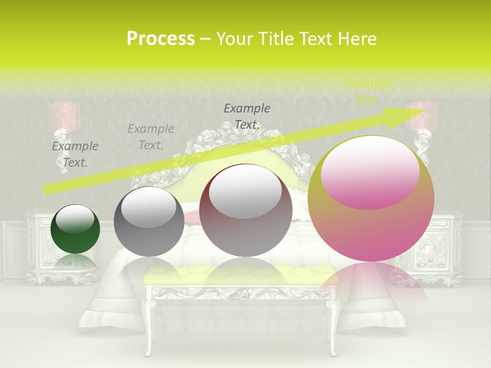 Cushion Pillow Fashionable PowerPoint Template