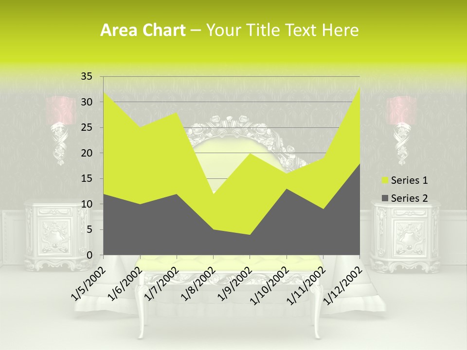 Cushion Pillow Fashionable PowerPoint Template